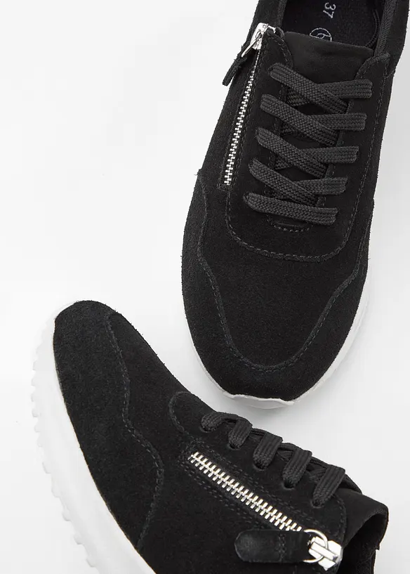 Sneakers en cuir, bonprix