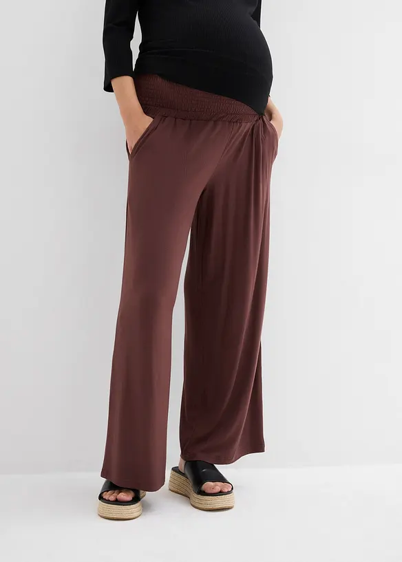 Jupe-culotte de grossesse ample en viscose douce, bonprix