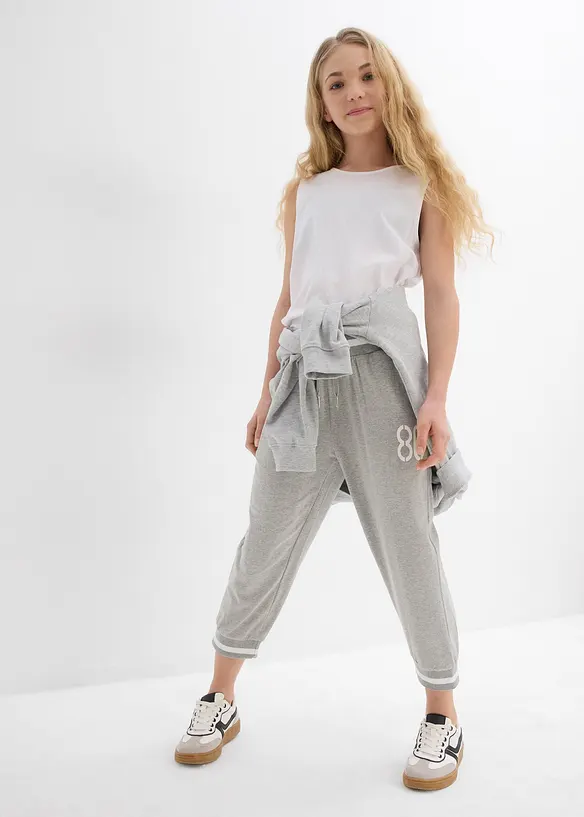 Jogginghose in 3/4 Länge (2er Pack), bonprix