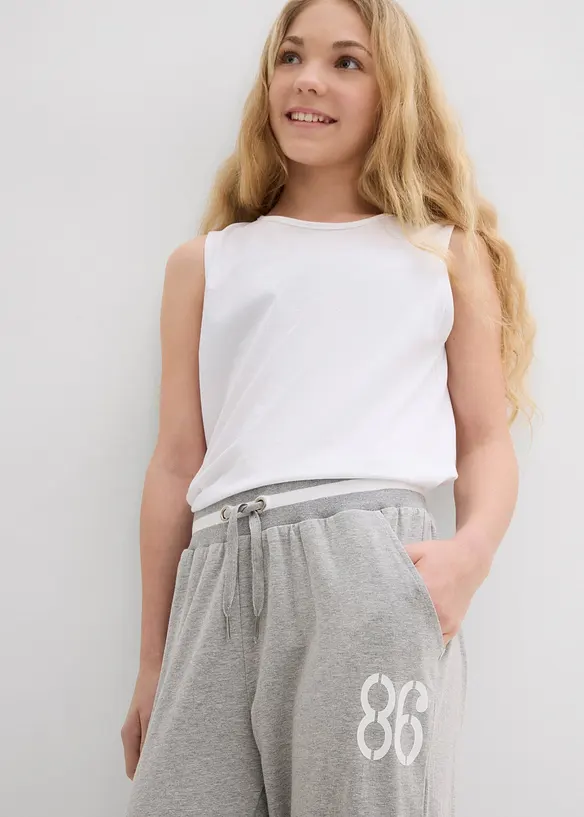 Jogginghose in 3/4 Länge (2er Pack), bonprix
