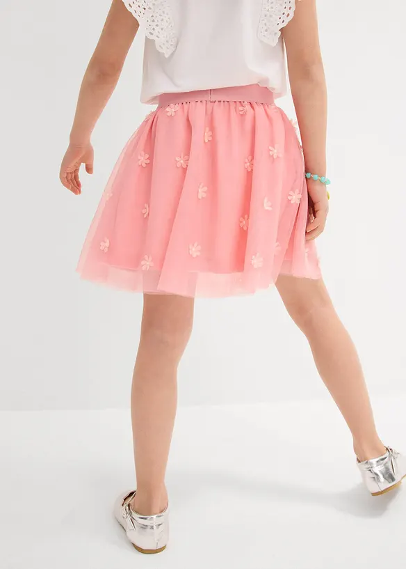 Mini-jupe en tulle, bonprix
