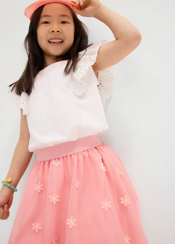 Mini-jupe en tulle, bonprix