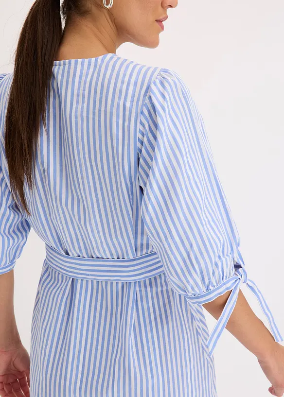 Robe-chemise rayée, bonprix