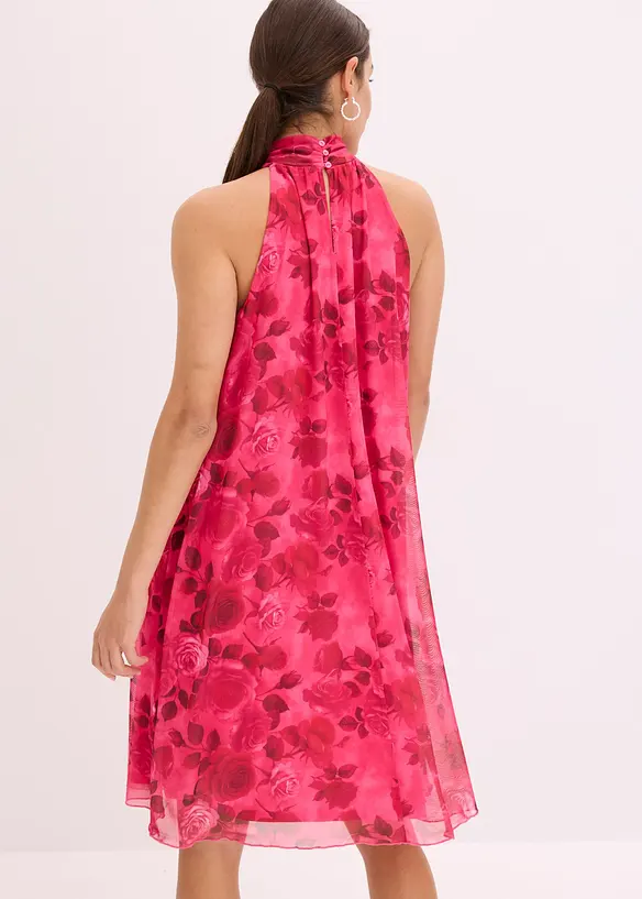 Robe en mesh imprimée, bonprix