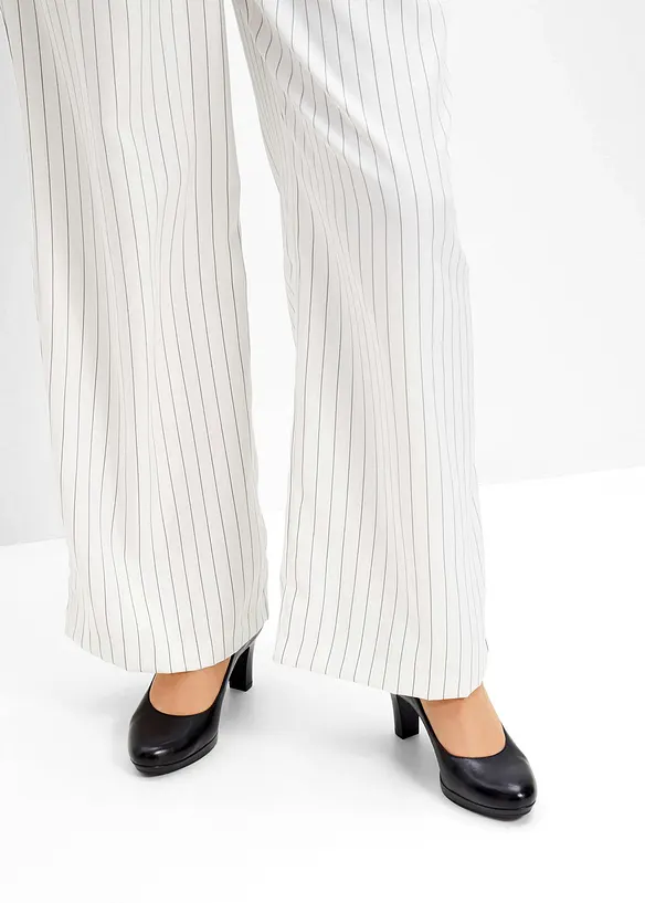 Tamaris Plateau-Pumps aus Leder, Tamaris