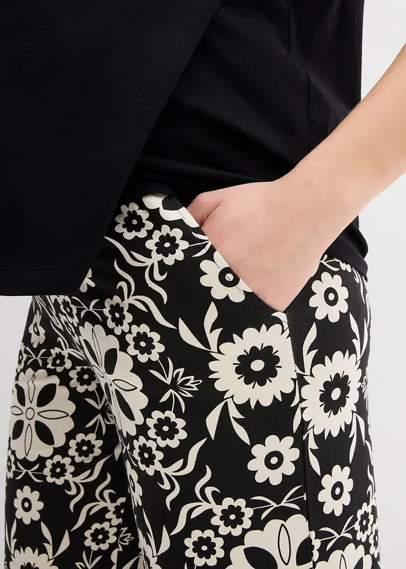 Pantalon de grossesse 2en1 en jersey, bonprix