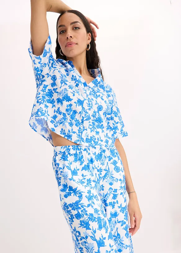 Culotte aus fließendem Viskose-Mix, bonprix