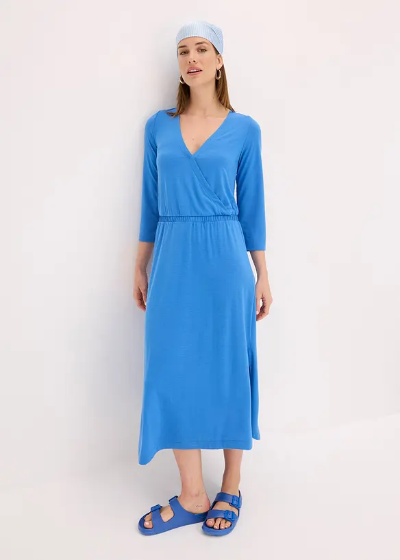 Robe en jersey de viscose mélangée, bonprix
