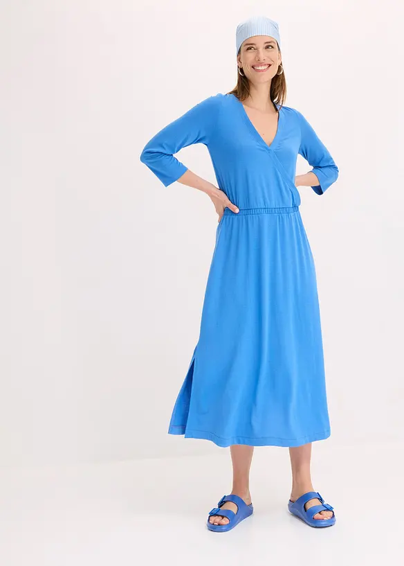Robe en jersey de viscose mélangée, bonprix