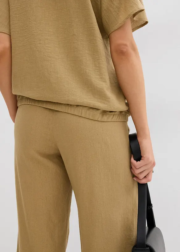 Blouse oversize à base élastiquée, bonprix