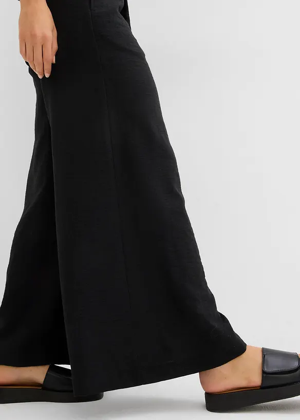 Pantalon palazzo à pinces, bonprix