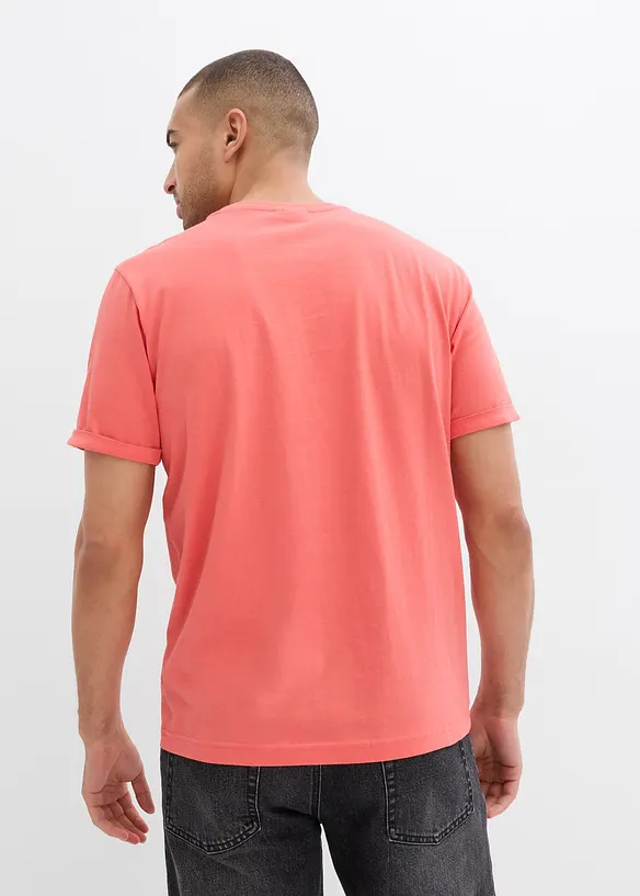 Lot de 2 t-shirts 100% coton, bonprix