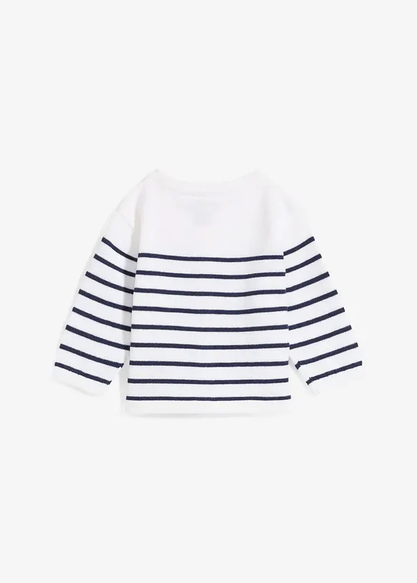 Gilet en maille avec boutons, bonprix