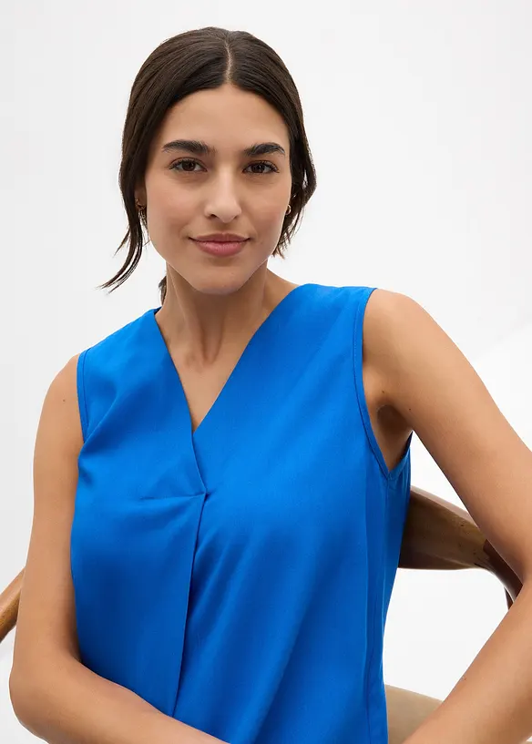 Trägerkleid aus fließender Viskose, bonprix