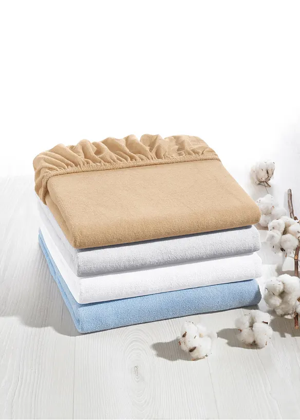 Drap-housse en éponge, bonprix