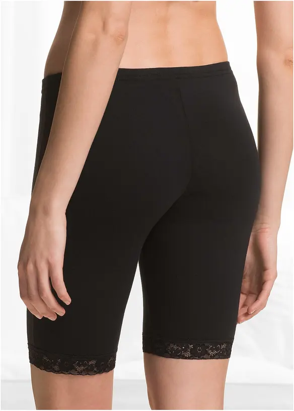 Lot de 3 boxers femme longs en matière douce, bonprix
