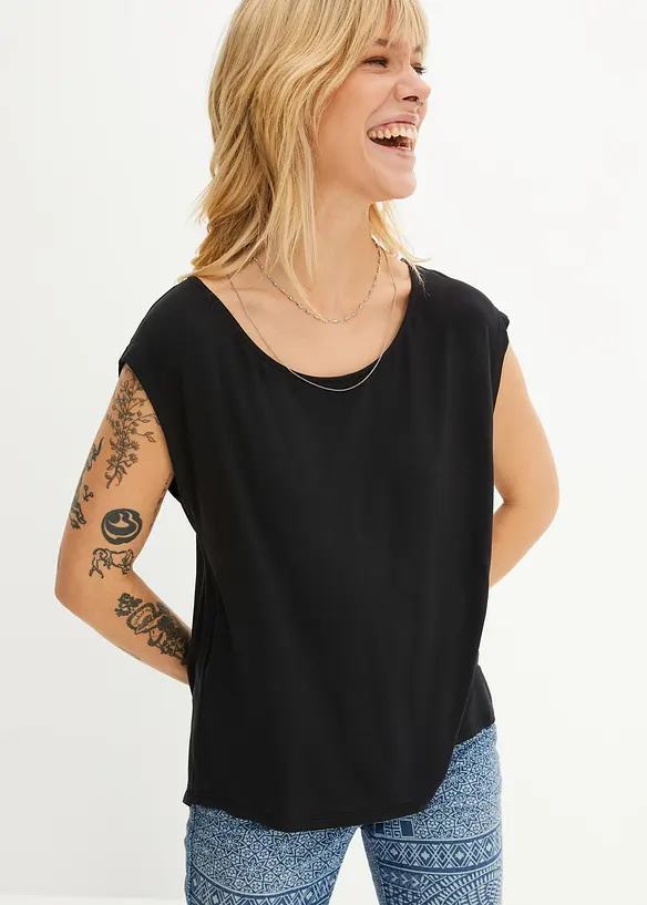 Shirt aus Viskose-Mix, bonprix