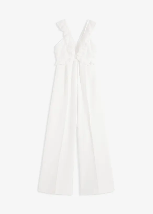 Jumpsuit mit Chiffon, bonprix