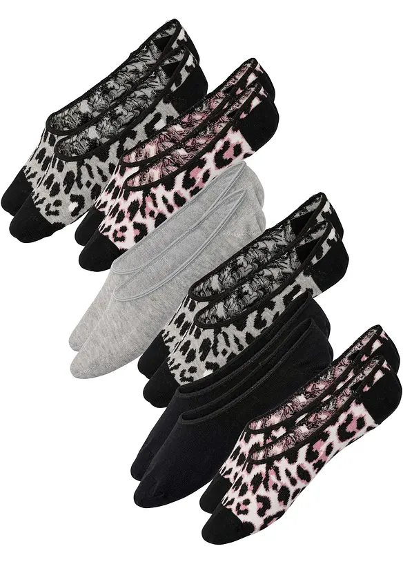 Füßlinge mit Bio-Baumwolle (6er Pack), bonprix