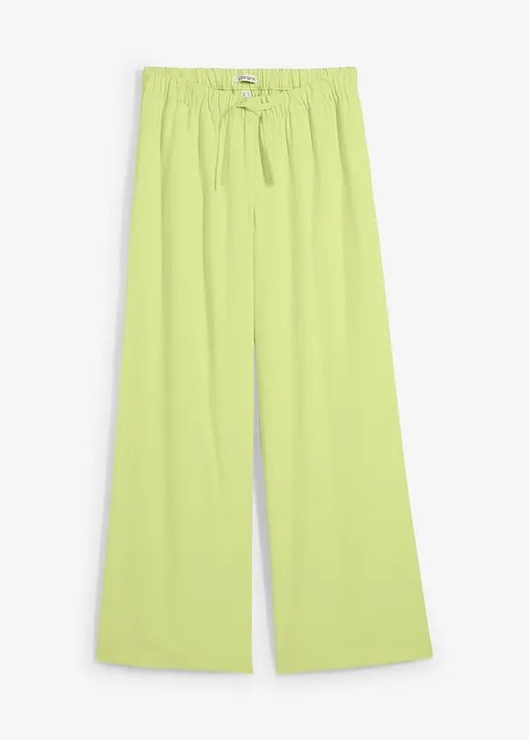 Marlenehose aus fließender Viskose, bonprix