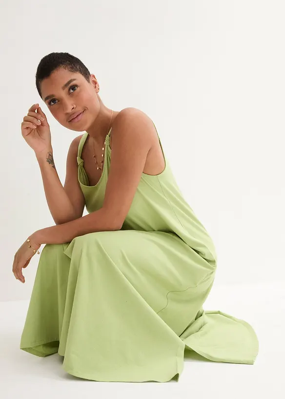 Jerseykleid aus reiner Baumwolle, bonprix