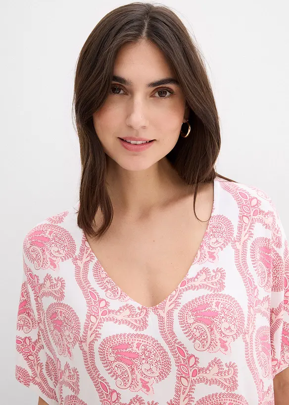 Robe fluide en jersey viscose, bonprix