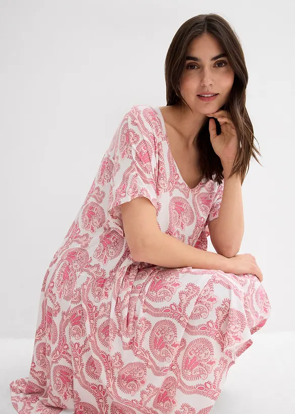 Robe fluide en jersey viscose, bonprix