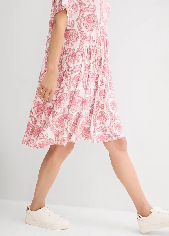 Robe fluide en jersey viscose, bonprix