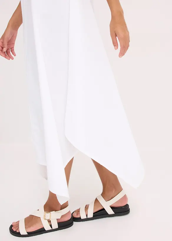 Trägerkleid aus feinem Viskose-Mix, bonprix