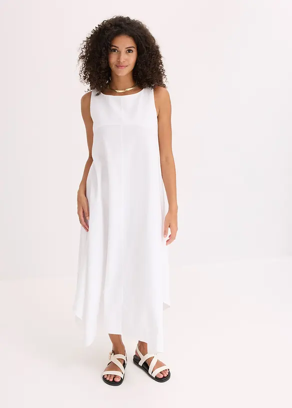 Trägerkleid aus feinem Viskose-Mix, bonprix