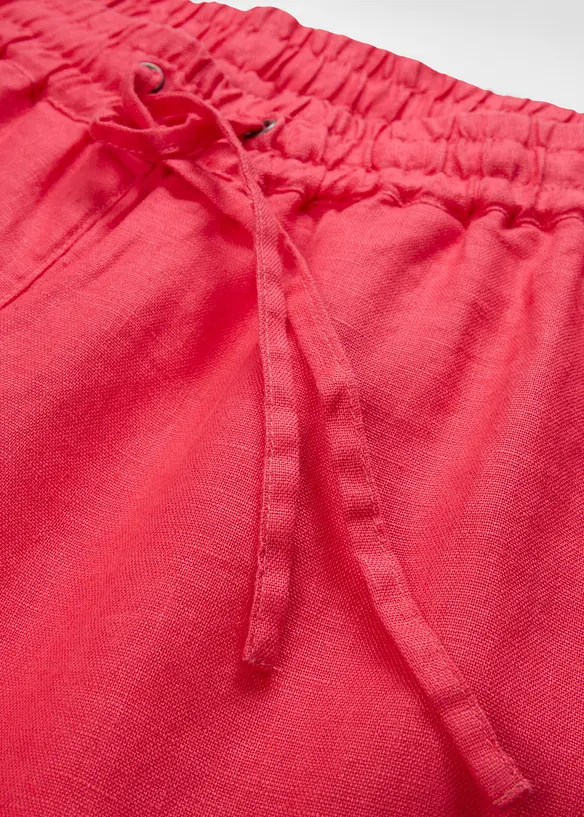 Pantalon palazzo 100 % lin, bonprix