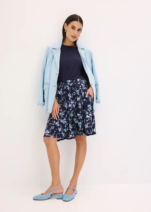 Jerseykleid aus Viskose-Mix, bonprix