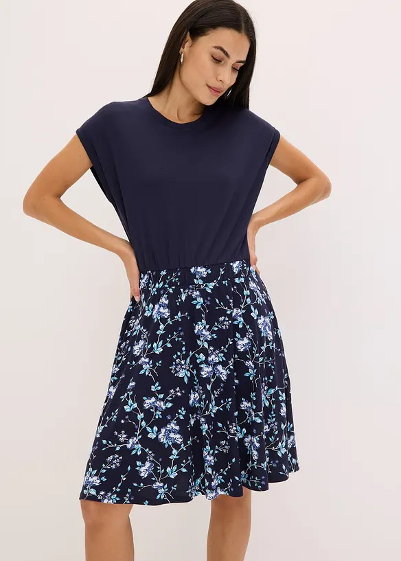Jerseykleid aus Viskose-Mix, bonprix