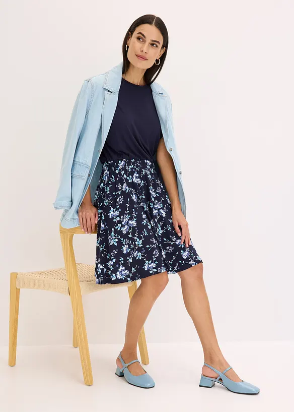 Jerseykleid aus Viskose-Mix, bonprix