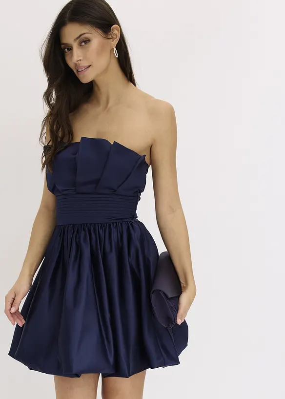 Robe boule en satin, bonprix