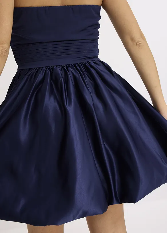 Robe boule en satin, bonprix