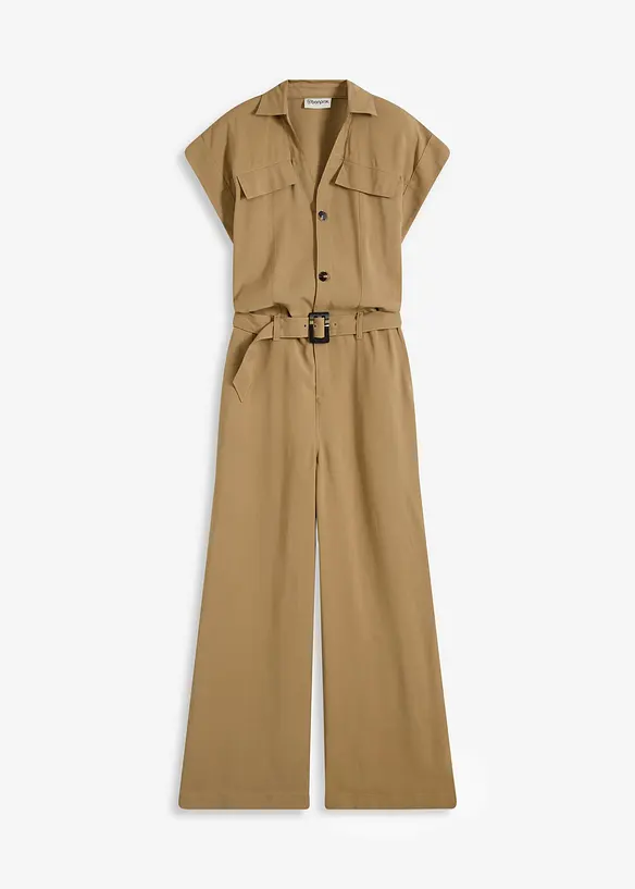 Combinaison en viscose avec lien à nouer, bonprix