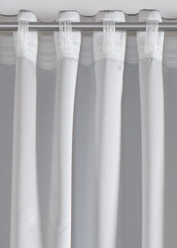 Rideau panneau occultant imprimé avec du polyester recyclé (1 pce), bonprix