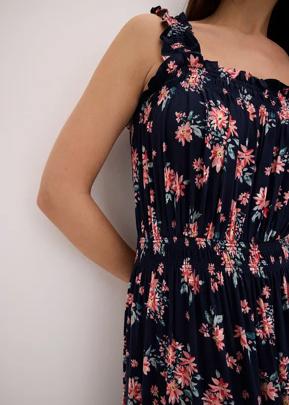 Robe longue imprimée, bonprix