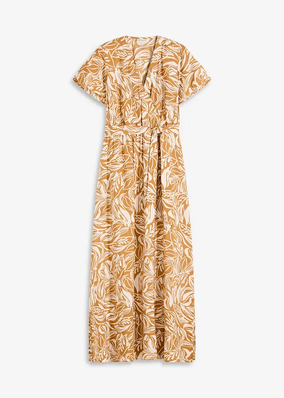 bedrucktes Maxikleid aus Viskose-Mix, bonprix