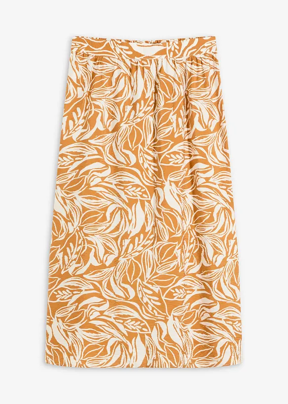 Jupe midi imprimée, bonprix