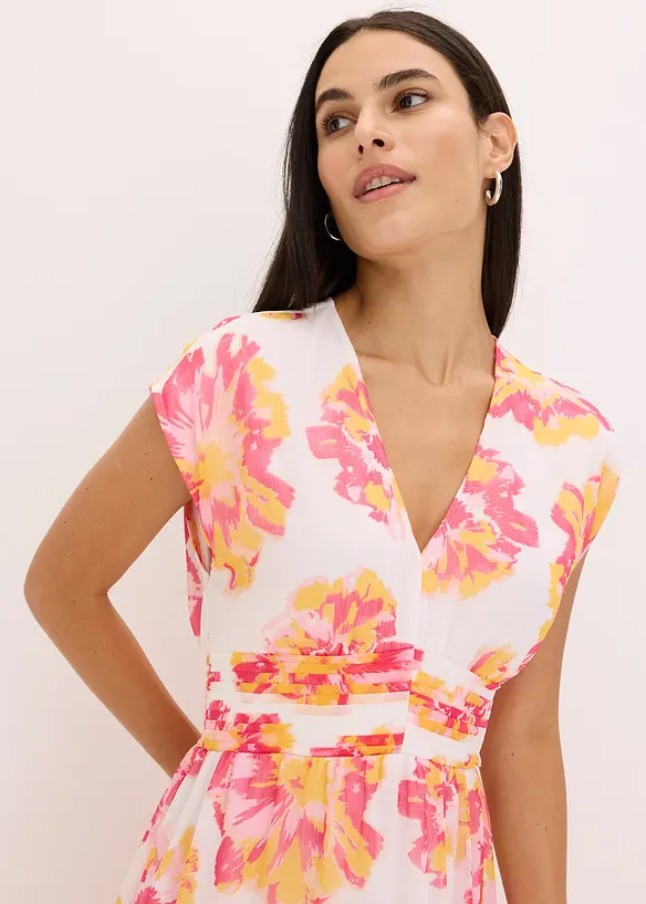 Robe midi imprimée, bonprix