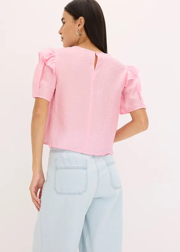 Blouse à volants, bonprix