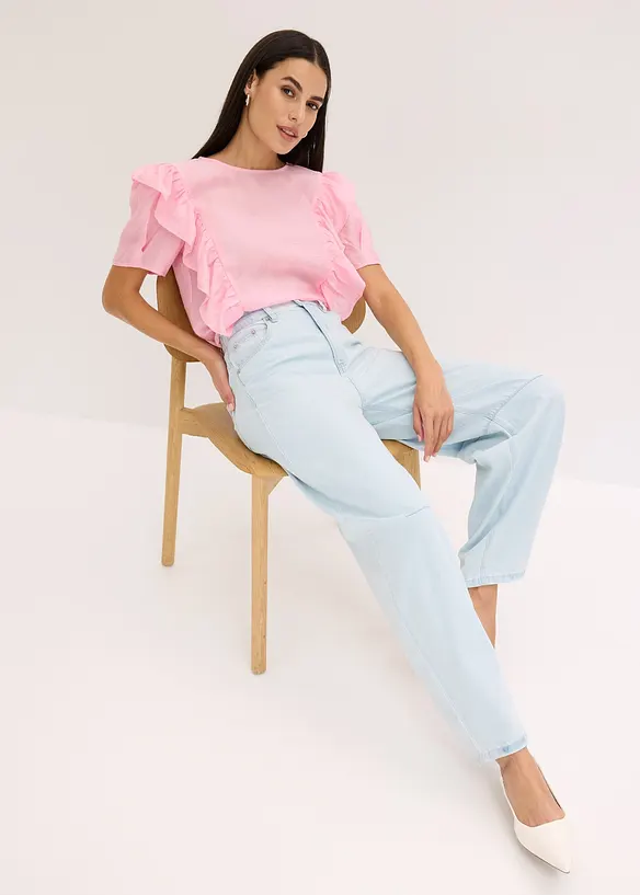 Blouse à volants, bonprix