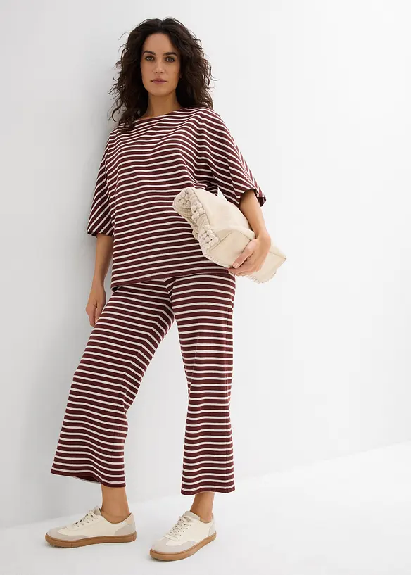 Oversize-Sweatshirt aus reiner Baumwolle, bonprix