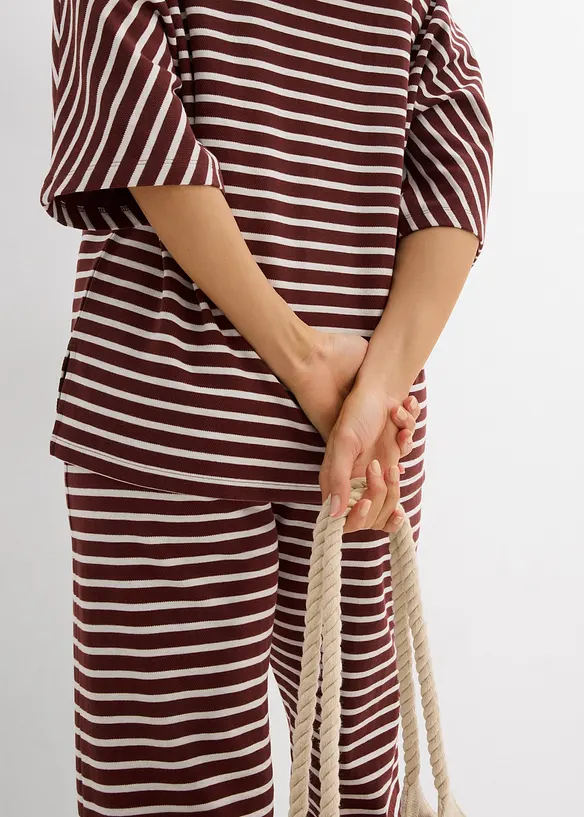 Oversize-Sweatshirt aus reiner Baumwolle, bonprix