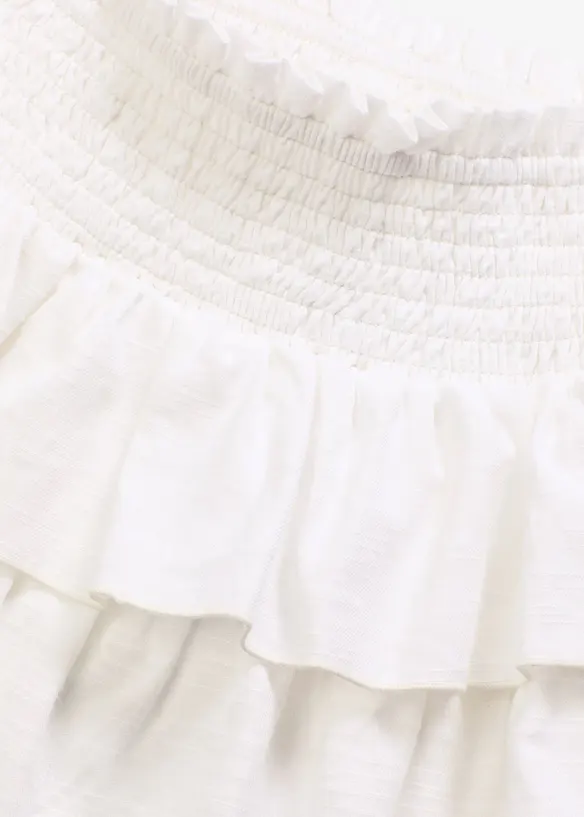 Mini-jupe 100% coton, bonprix