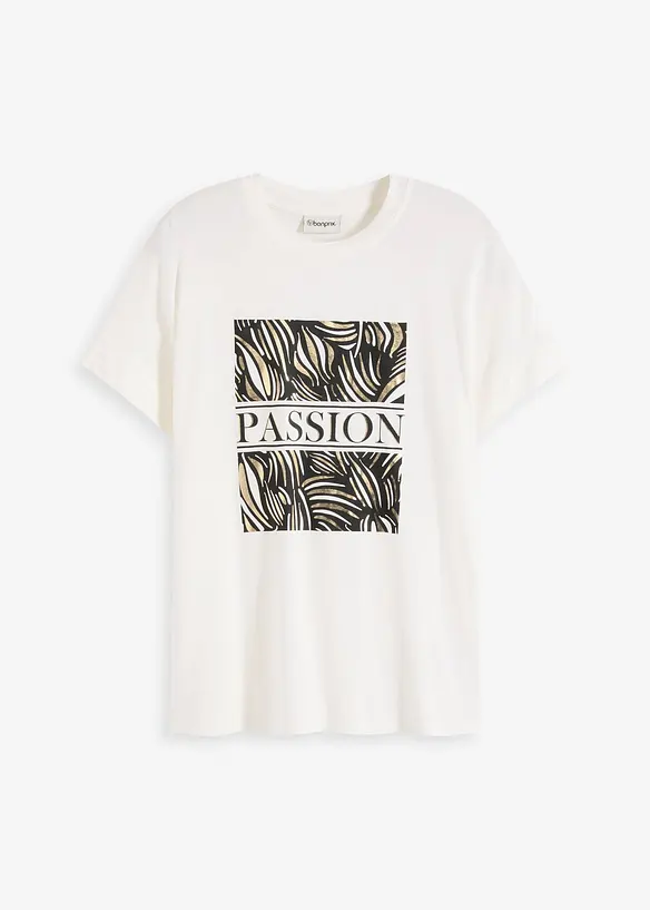 T-shirt à imprimé placé, bonprix
