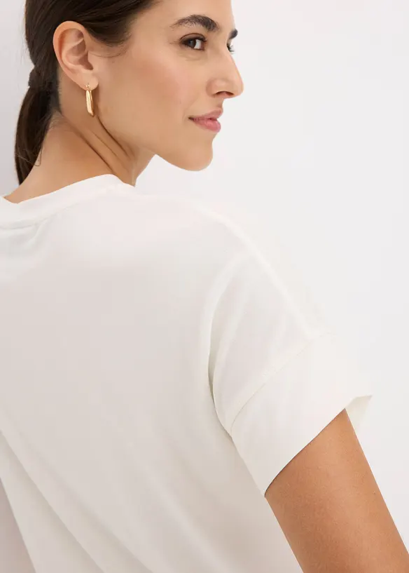 T-shirt à imprimé placé, bonprix