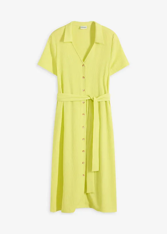 Robe légère en jersey crêpe, bonprix